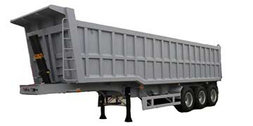 Specification for 45CBM Dump Trailer with three axles